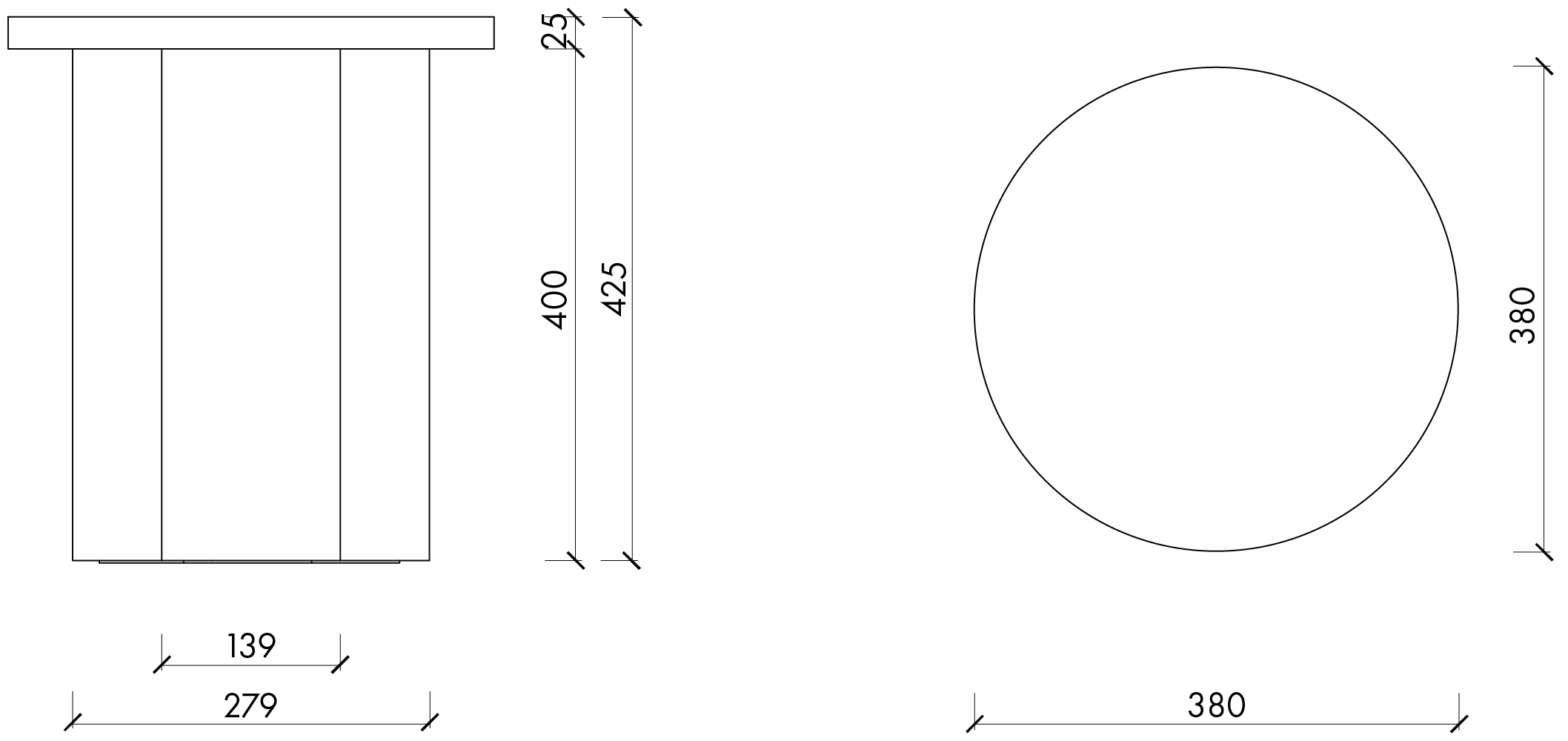 Oly Stool - Fensi Furniture
