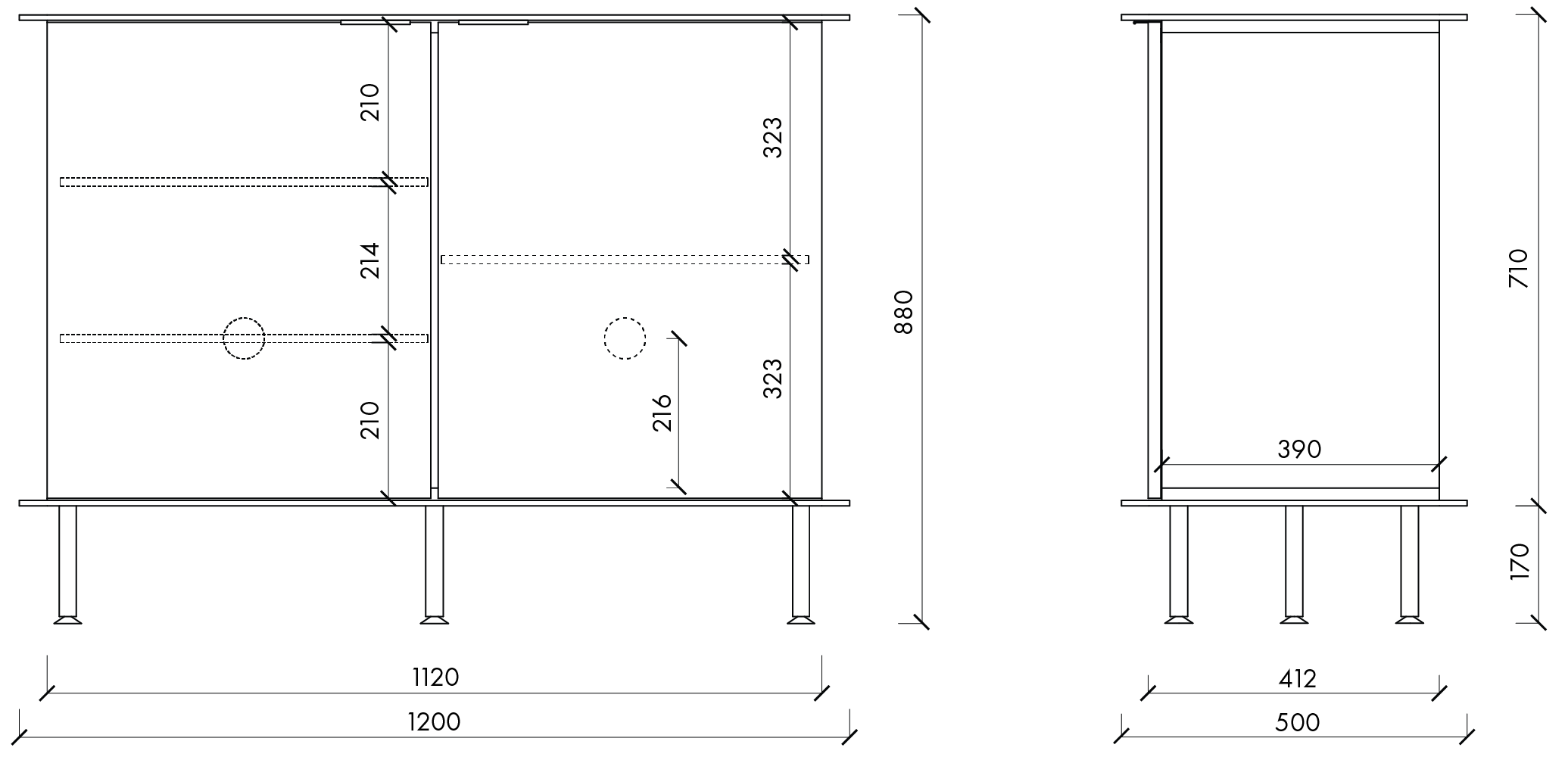 Suumo Sideboard - Fensi Furniture